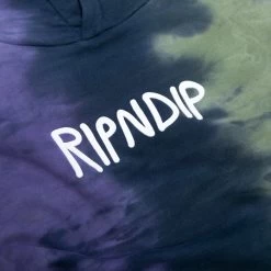 Ripndip Rubber Logo Hoodie (Sage/Slate Tie Dye) 5 Ripndip Rubber Logo Hoodie (Sage/Slate Tie Dye) -Urban Fashion Shop Hoodies Fall22 0019 9R9A8719