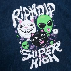 RIPNDIP Super High Hoodie (Navy Mineral Wash) -Urban Fashion Shop Hoodies2 Fall22 0000 9R9A9366