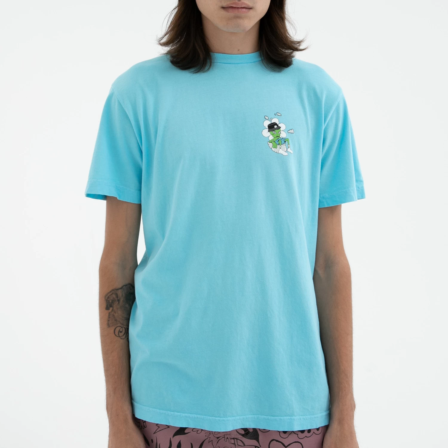 RIPNDIP Relaxed Tee (Light Blue) 2 RIPNDIP Relaxed Tee (Light Blue) - Image 2