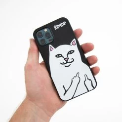 RIPNDIP Lord Nermal Iphone Case (Black)