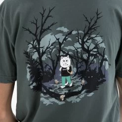 RIPNDIP Scary Hours Tee (Charcoal) -Urban Fashion Shop Hovers Fall225 0048 027A9584