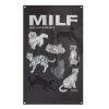 RIPNDIP Man I Love Felines Wall Banner (Black)