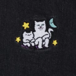 RIPNDIP Buddies In Space Jacket (Black Denim Wash) -Urban Fashion Shop IMG 2307