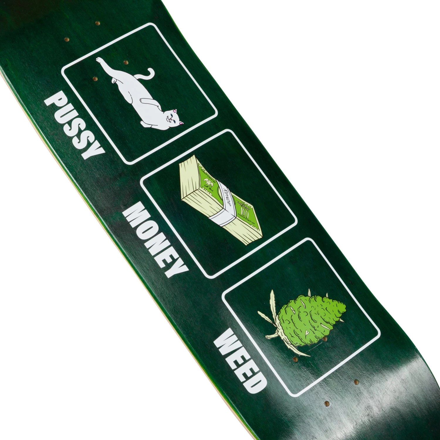 RIPNDIP Pussy Money Weed Board (Teal) 2 RIPNDIP Pussy Money Weed Board (Teal) - Image 2