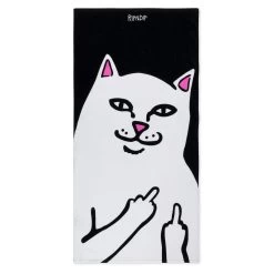RIPNDIP Lord Nermal Beach Towel (Black)