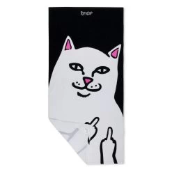 RIPNDIP Lord Nermal Beach Towel (Black) -Urban Fashion Shop IMG 2377