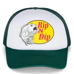 RIPNDIP Catfish Trucker (Hunter Green/White) -Urban Fashion Shop IMG 2414 3574d738 56a2 40bb 8a92 068f4adb668b