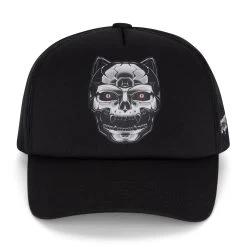 RIPNDIP Nerminator 2.0 Trucker Hat (Black) -Urban Fashion Shop IMG 2418