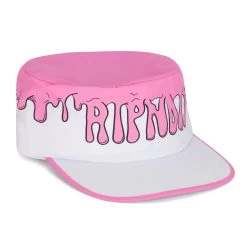 RIPNDIP Drizzle Painters Hat (Pink / White)