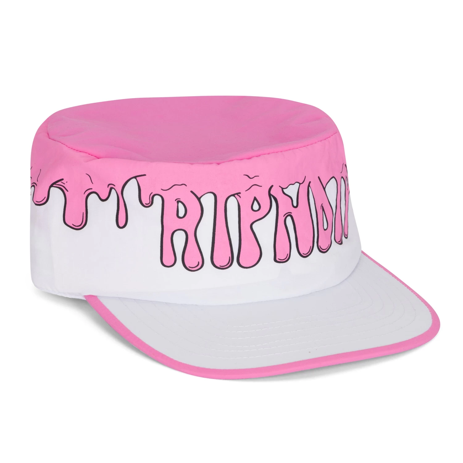 RIPNDIP Drizzle Painters Hat (Pink / White) 1 RIPNDIP Drizzle Painters Hat (Pink / White)
