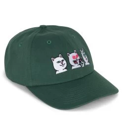 RIPNDIP Shroom Diet Dad Hat (Olive)
