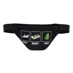 RIPNDIP Pussy Money Weed Fanny Pack (Black)