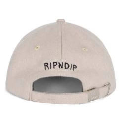 RIPNDIP Cat Lady Wool Strapback Hat (Charcoal) -Urban Fashion Shop IMG 2450