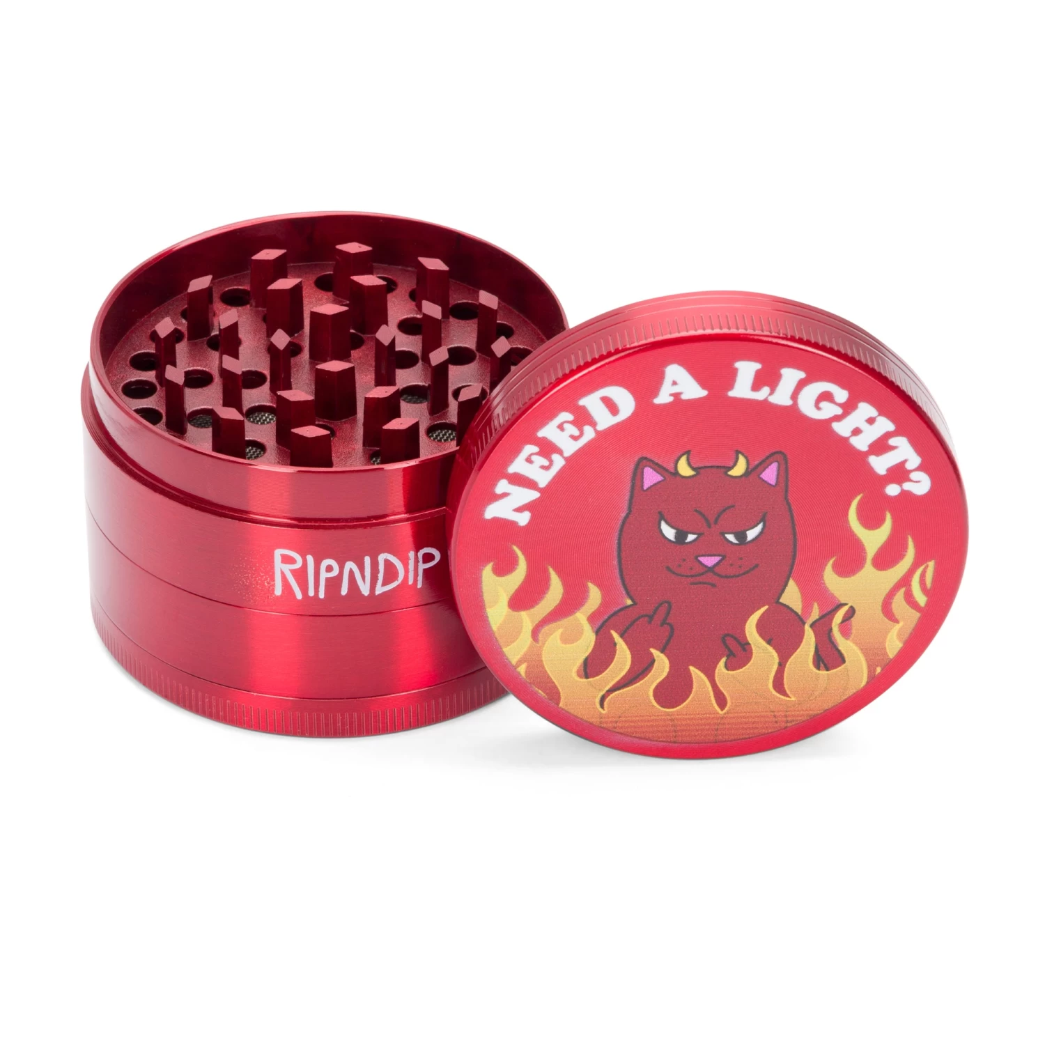 RIPNDIP Welcome To Heck Grinder (Red) 3 RIPNDIP Welcome To Heck Grinder (Red) - Image 3