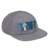RIPNDIP Toadstool Corduroy Velcro 6 Panel Hat (Grey)