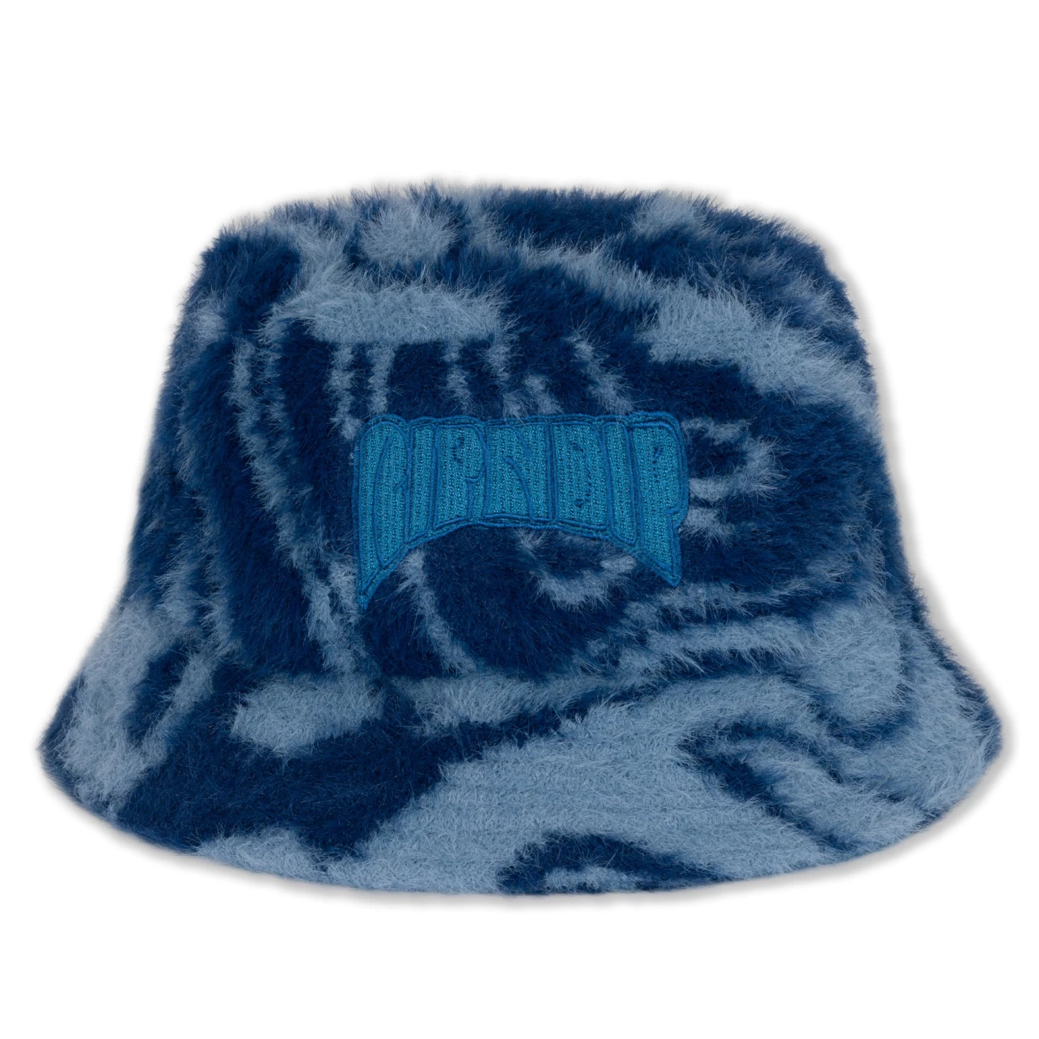 RIPNDIP Psychedelic Faux Mohair Bucket Hat (Dark Slate) 1 RIPNDIP Psychedelic Faux Mohair Bucket Hat (Dark Slate)