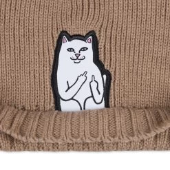 RIPNDIP Lord Nermal Beanie (Almond) -Urban Fashion Shop IMG 2475 5093eda4 936f 430a 8a10 b48133996466