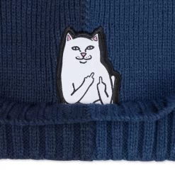 RIPNDIP Lord Nermal Split Beanie (Navy/Slate) 6 RIPNDIP Lord Nermal Split Beanie (Navy/Slate) -Urban Fashion Shop IMG 2489
