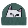 RIPNDIP Peeking Nermal Beanie (Alpine Green)