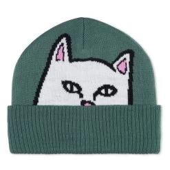 RIPNDIP Peeking Nermal Beanie (Alpine Green)