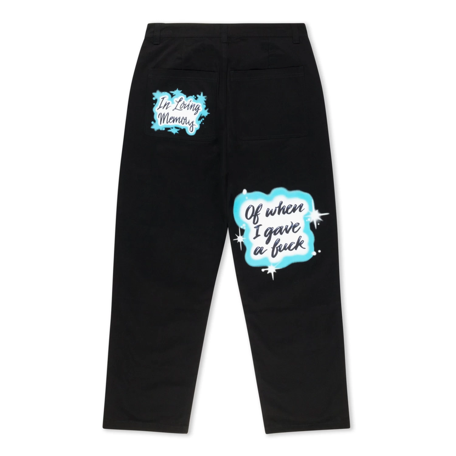 RIPNDIP In Loving Memory Pants (Black) 3 RIPNDIP In Loving Memory Pants (Black) - Image 3