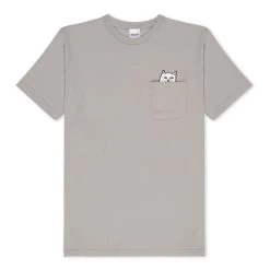 RIPNDIP Lord Nermal Peace Pocket Tee (Grey)