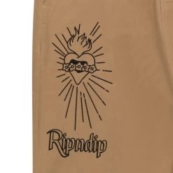 RIPNDIP Mother Mary Pants (Tan) -Urban Fashion Shop IMG 2545 2e4597da 5fc6 4e78 b60c f2e86f73ed2d