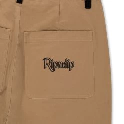 RIPNDIP Mother Mary Pants (Tan) -Urban Fashion Shop IMG 2548 96c2d25f ec25 4b28 983c eb9996bb4601