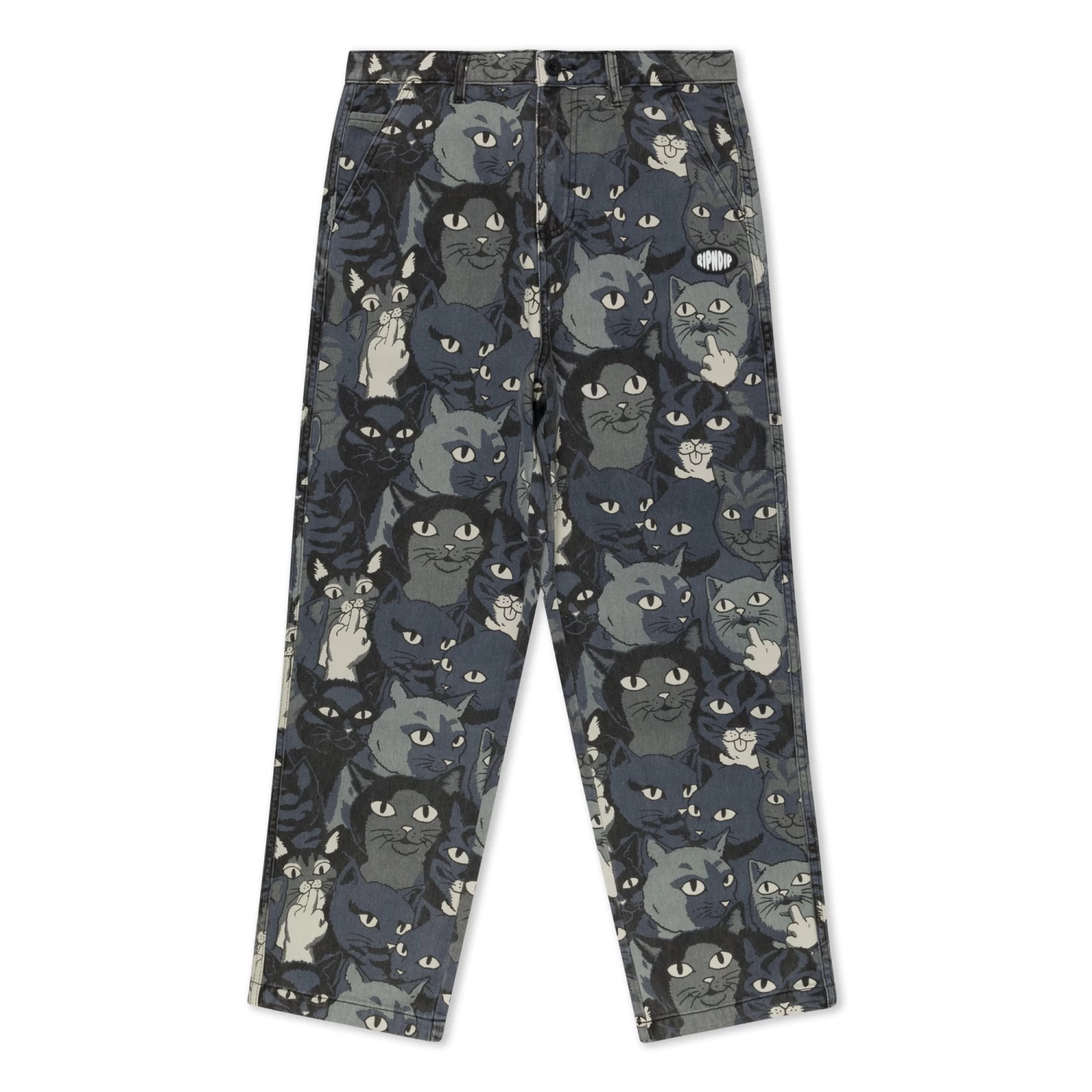 RIPNDIP Family Tree Denim Pants (Black) 1 RIPNDIP Family Tree Denim Pants (Black)