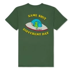 RIPNDIP Same Shit Different Day Tee (Olive)