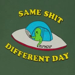 RIPNDIP Same Shit Different Day Tee (Olive) 7 RIPNDIP Same Shit Different Day Tee (Olive) -Urban Fashion Shop IMG 2553