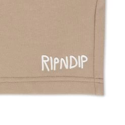 RIPNDIP Peek A Nerm Sweatshorts (Sand) -Urban Fashion Shop IMG 2569