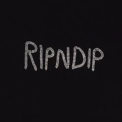 OG RIPNDIP Cropped Rhinestone Tank (Black) 7 OG RIPNDIP Cropped Rhinestone Tank (Black) -Urban Fashion Shop IMG 2590