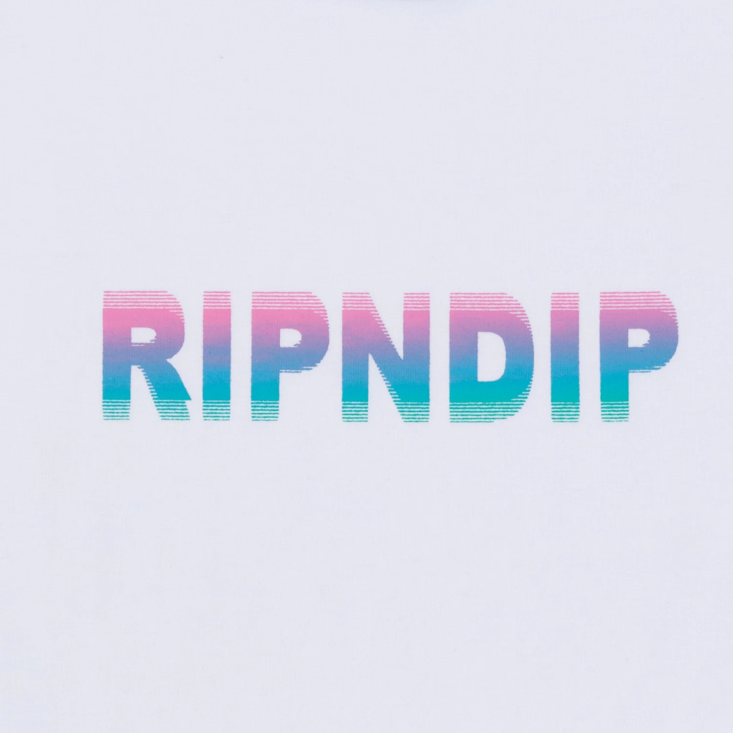 RIPNDIP Digital Dream Cropped Ringer Tee (White/Blue) 2 RIPNDIP Digital Dream Cropped Ringer Tee (White/Blue) - Image 2