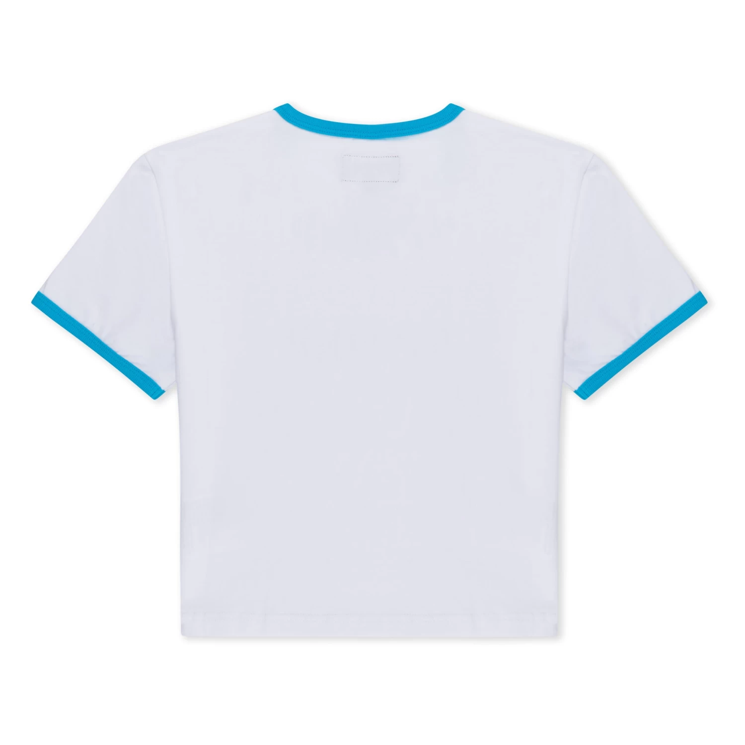 RIPNDIP Digital Dream Cropped Ringer Tee (White/Blue) 3 RIPNDIP Digital Dream Cropped Ringer Tee (White/Blue) - Image 3