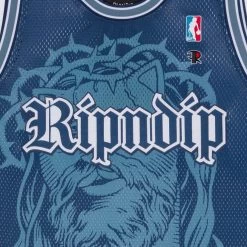 RIPNDIP Lord Savior Nerm Basketball Jersey (Navy) 7 RIPNDIP Lord Savior Nerm Basketball Jersey (Navy) -Urban Fashion Shop IMG 2599