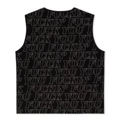 RIPNDIP Fuckin Fuck Quilted Vest (Black) -Urban Fashion Shop IMG 2603