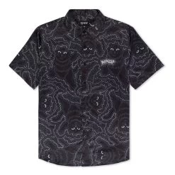 RIPNDIP Big Pussy Energy Button Up (Black)