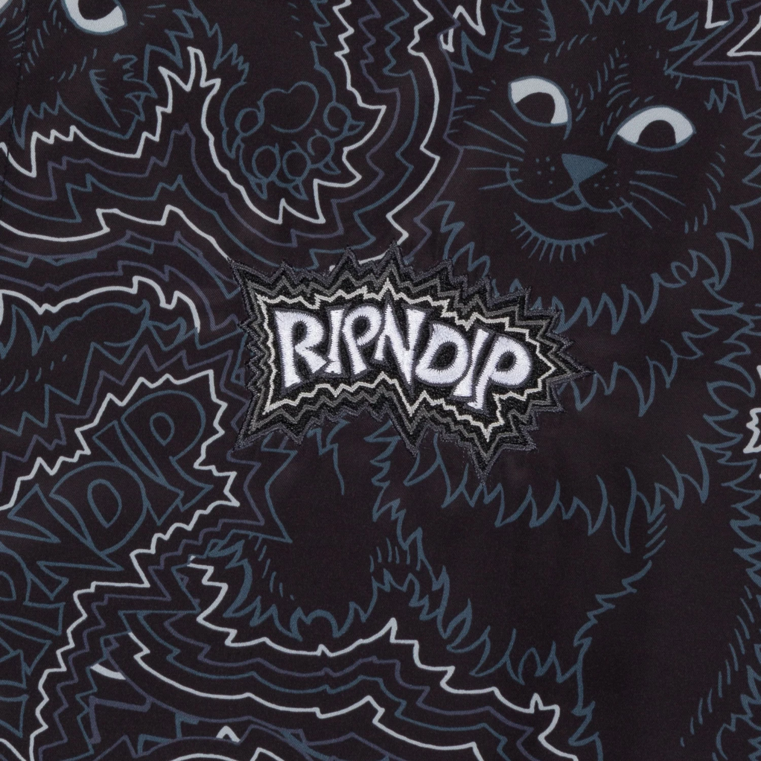 RIPNDIP Big Pussy Energy Button Up (Black) 4 RIPNDIP Big Pussy Energy Button Up (Black) - Image 4