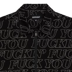 RIPNDIP Fuckin Fuck Quilted Work Jacket (Black) -Urban Fashion Shop IMG 2615