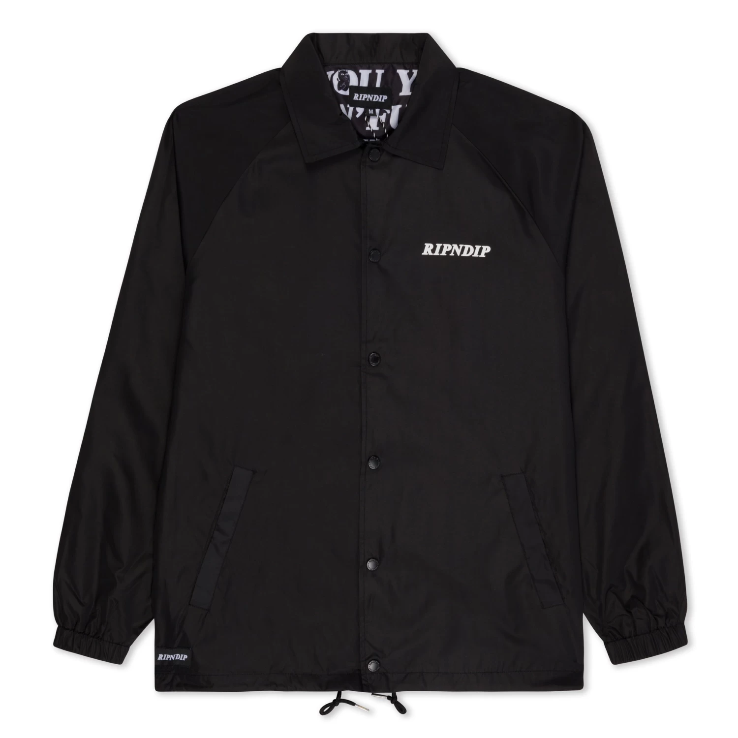 RIPNDIP Fuckin Fuck Coaches Jacket (Black) 3 RIPNDIP Fuckin Fuck Coaches Jacket (Black) - Image 3