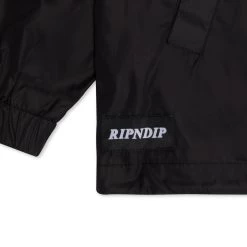 RIPNDIP Fuckin Fuck Coaches Jacket (Black) 11 RIPNDIP Fuckin Fuck Coaches Jacket (Black) -Urban Fashion Shop IMG 2626