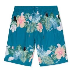 RIPNDIP Pablo Swim Shorts (Misty Blue)