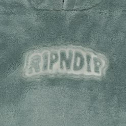 RIPNDIP Bubble Sherpa Hoodie (Cool Grey) -Urban Fashion Shop IMG 2650 08db4e6a 5fec 4483 b3c6 e0727f603d51