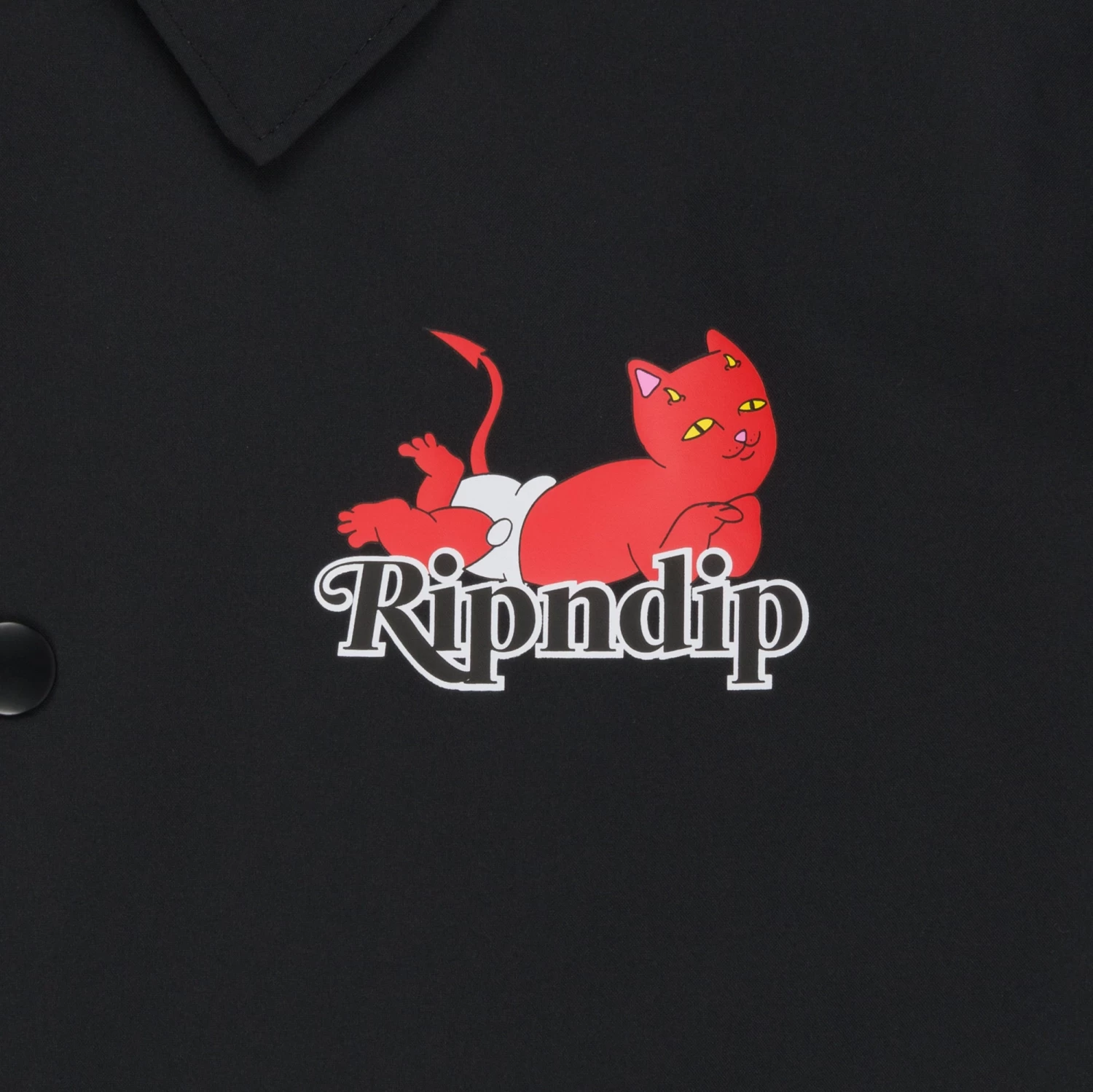 RIPNDIP Devil Babies Snowboard Jacket (Black) 3 RIPNDIP Devil Babies Snowboard Jacket (Black) - Image 3