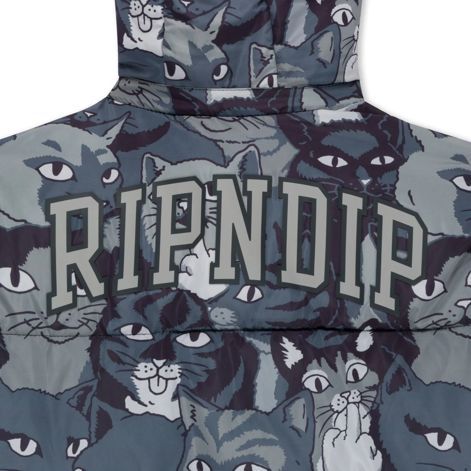 RIPNDIP Family Tree Puffer Jacket (Black) 8 RIPNDIP Family Tree Puffer Jacket (Black) - Image 8