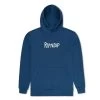RIPNDIP Rubber Logo Hoodie (Pacific Blue)