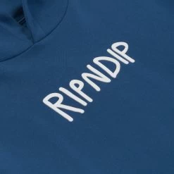 RIPNDIP Rubber Logo Hoodie (Pacific Blue) 5 RIPNDIP Rubber Logo Hoodie (Pacific Blue) -Urban Fashion Shop IMG 2946
