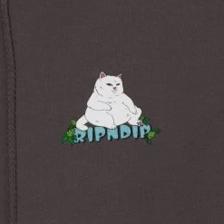 RIPNDIP Flower Boy Hoodie (Charcoal) -Urban Fashion Shop IMG 2954