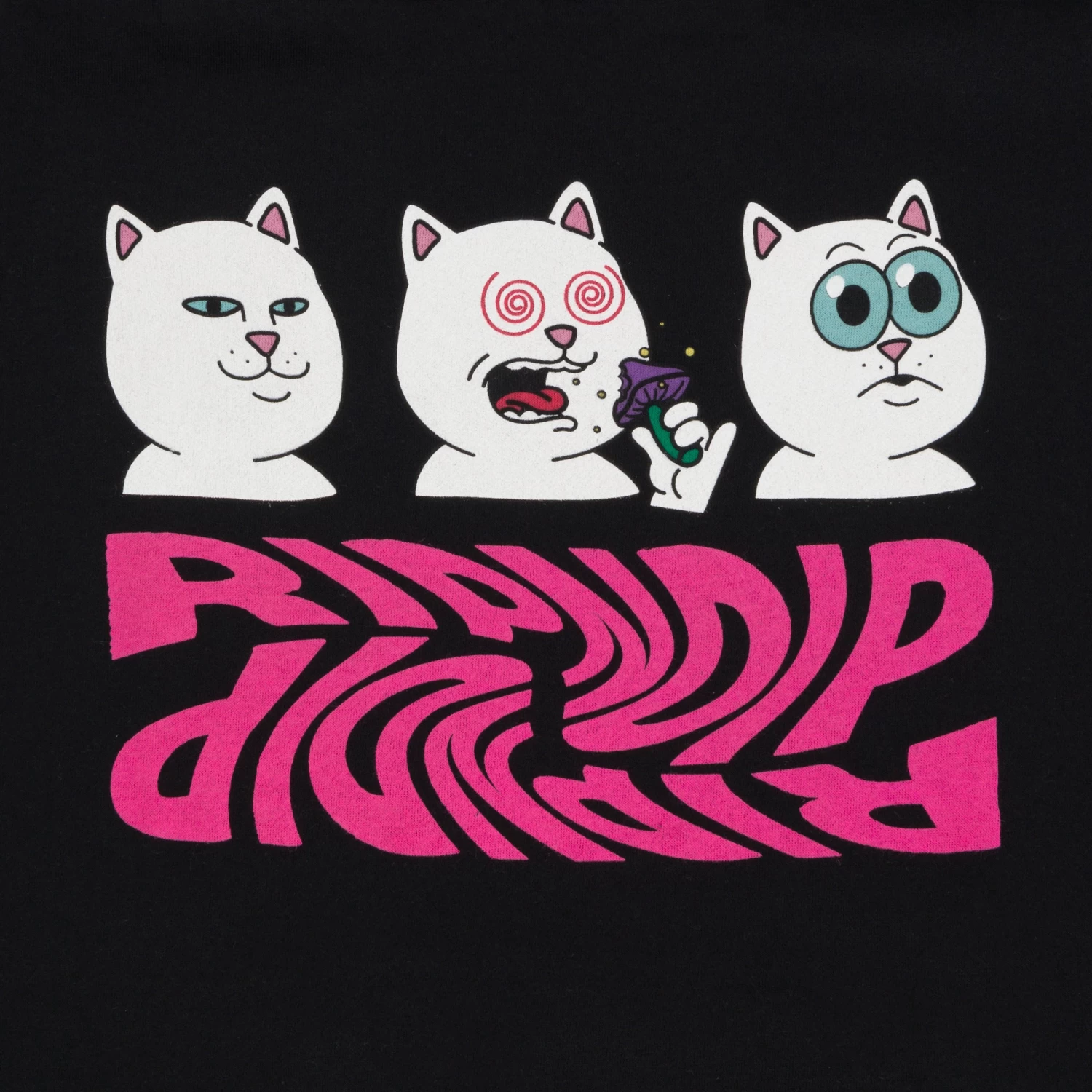 RIPNDIP Shroom Diet Hoodie (Black) 4 RIPNDIP Shroom Diet Hoodie (Black) - Image 4